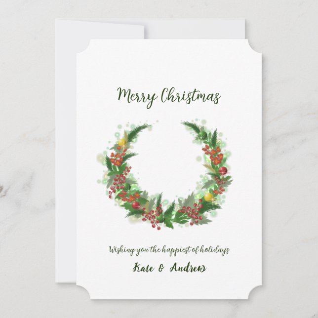 God jul julkort (Framsida)