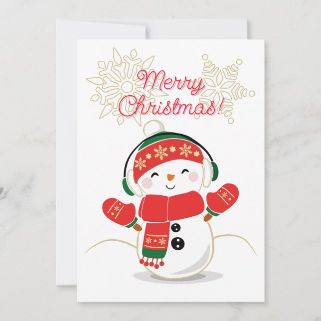 God jul julkort (Framsida)