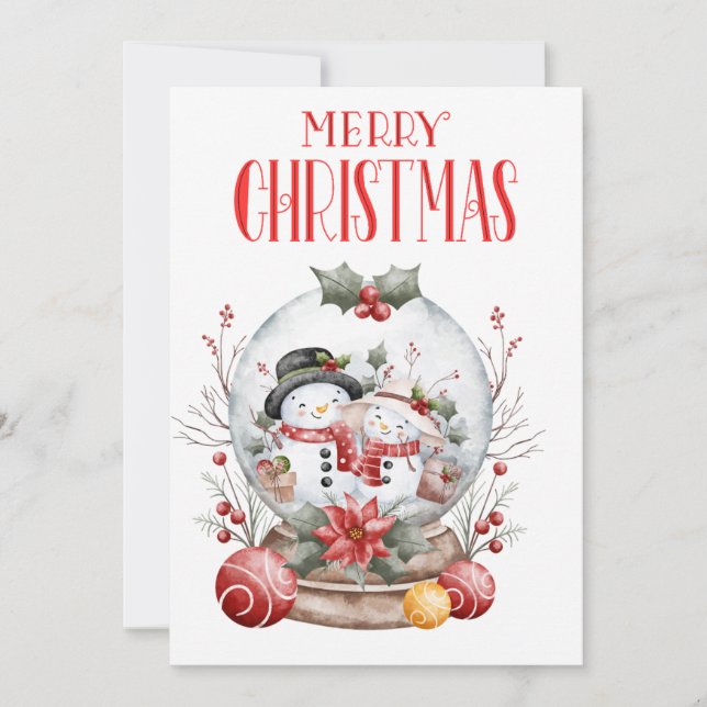 God jul julkort (Framsida)