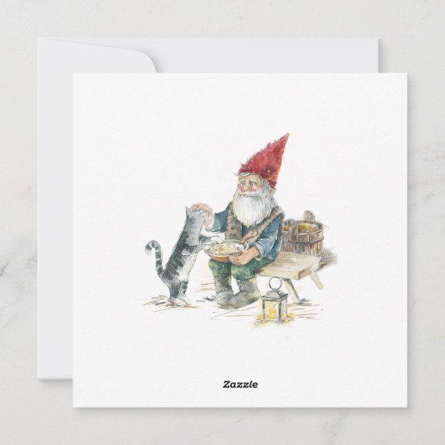 God Jul Julkort (Baksida)