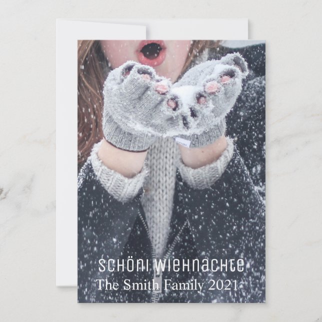 God jul julkort (Framsida)