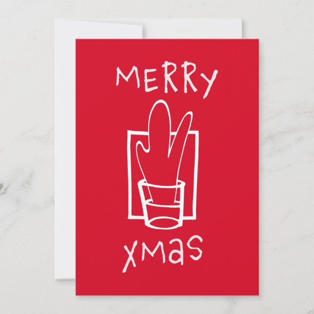 God jul julkort (Framsida)