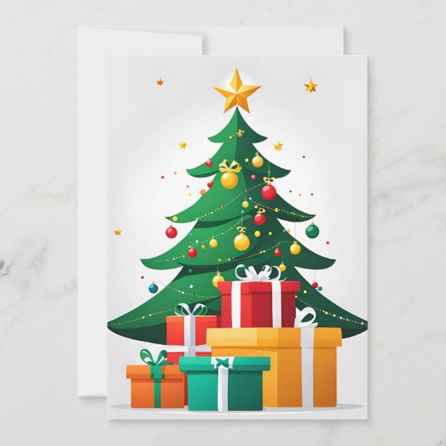 God jul julkort (Framsida)