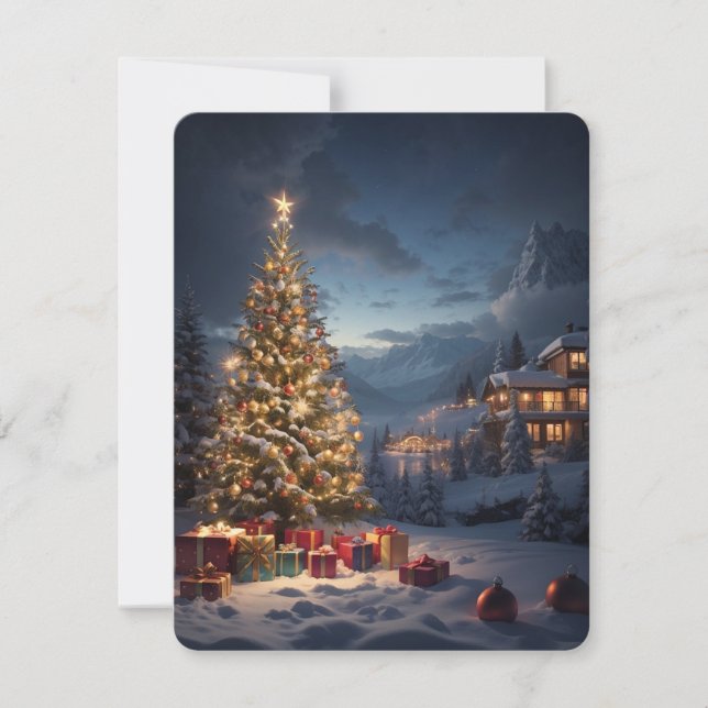 God jul julkort (Framsida)