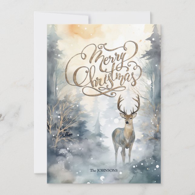 God Jul Julkort (Framsida)