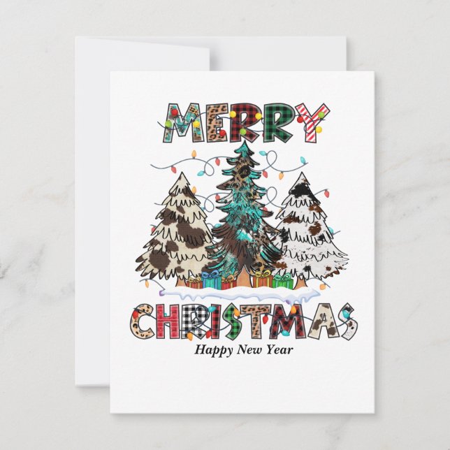 God jul julkort (Framsida)