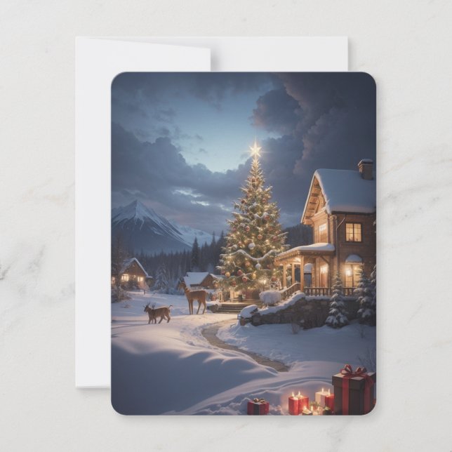 God jul julkort (Framsida)