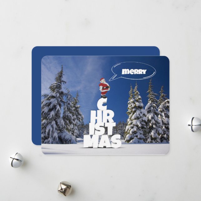 God Jul Julkort (Fram/Back In Situ)