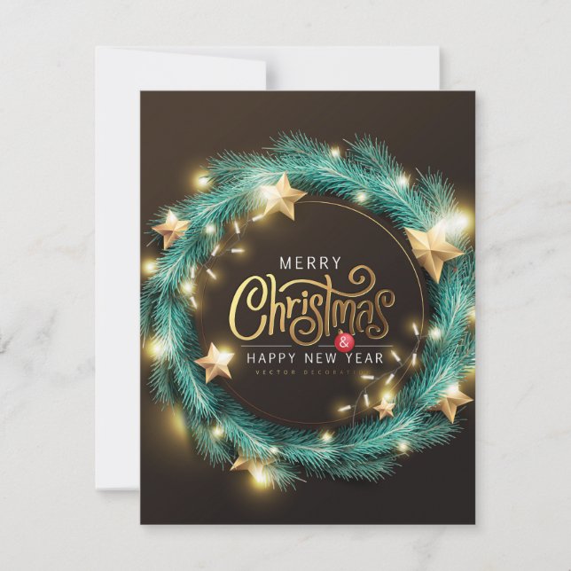 "God Jul" Julkort (Framsida)