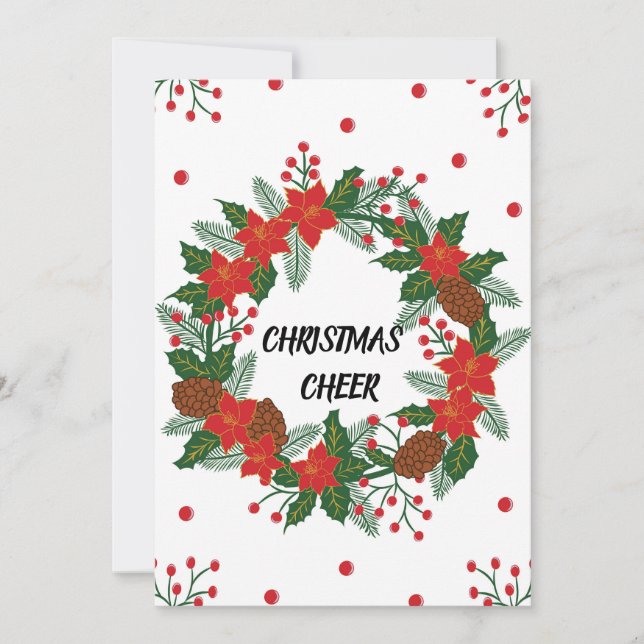 God jul julkort (Framsida)