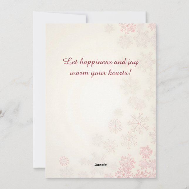 God jul! Julkort. Julgodis Julkort (Baksida)