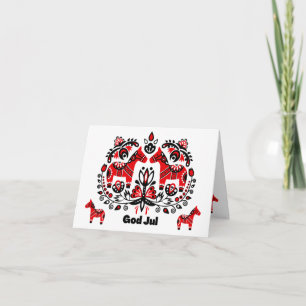 God Jul (Julkort) Svenska julen Kort
