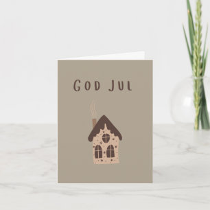 God jul (julkort) Svenska julen Kort