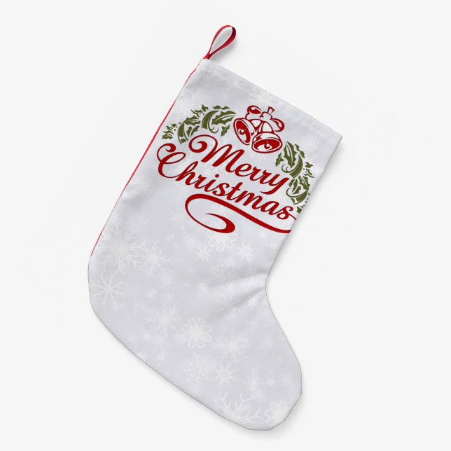 "God Jul" Julstrumpa (Framsidan (Hängande))