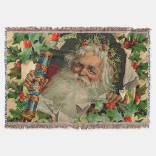 God jul Jultomten Antique Classic Filt