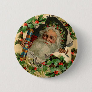 God jul Jultomten Antique Classic Knapp