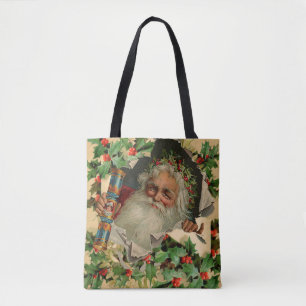 God jul Jultomten Antique Classic Tygkasse