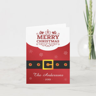 God jul Jultomten Bälte Jolly-familjen Helgkort