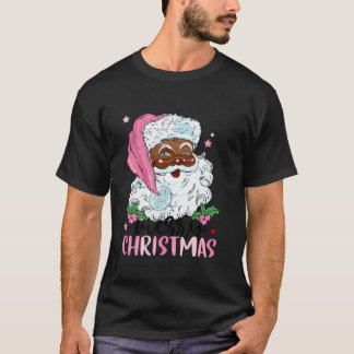God jul Jultomten Black Afro African Ame T Shirt