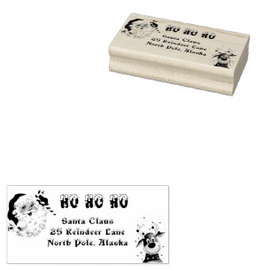 God jul Jultomten Candy cane Reindeer Stämpel