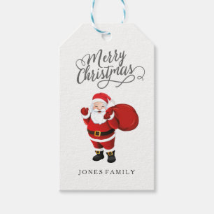 God jul Jultomten Familj Namn Presentetikett