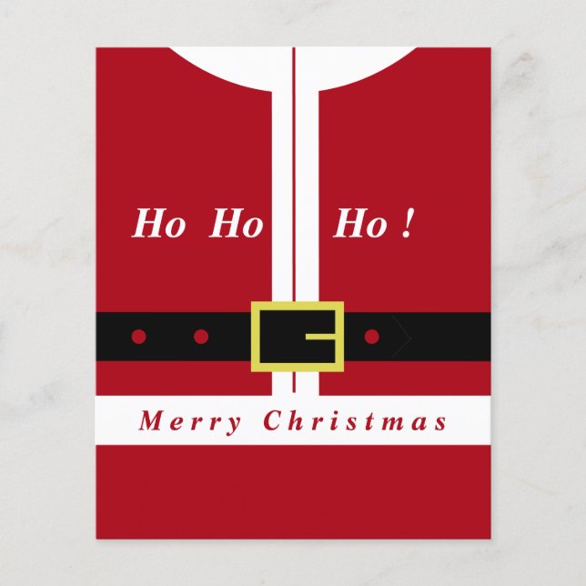 God jul Jultomten Flytskärl Flygblad (Framsidan)