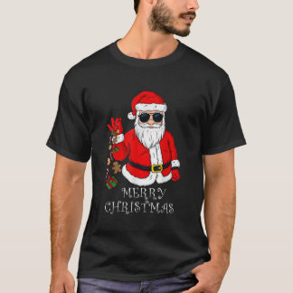 God jul Jultomten Funny Family Pajamas X T Shirt