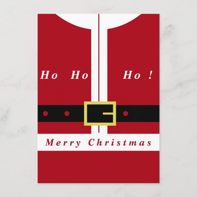 god jul - Jultomten - gåvor till alla Meny (Baksida)