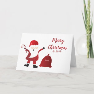 God jul Jultomten Ho Ho Ho Ho Candy cane Kort