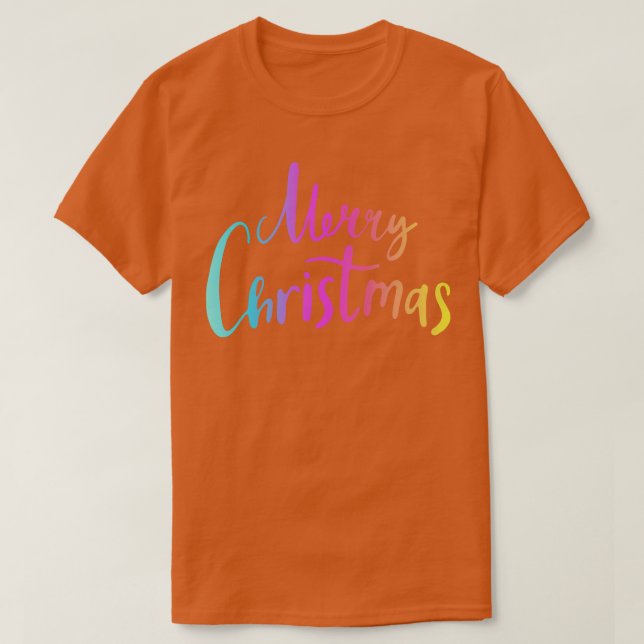 God jul Jultomten kommer T Shirt (Design framsida)