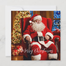 God jul Jultomten-kort