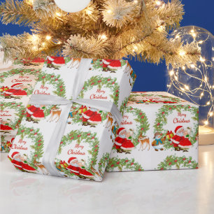 God jul Jultomten och Claus Presentpapper