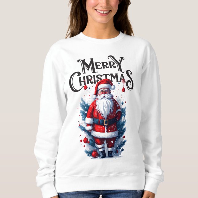 God jul Jultomten Pajama T Shirt (Framsida)