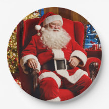 God jul Jultomten Papper Plattor