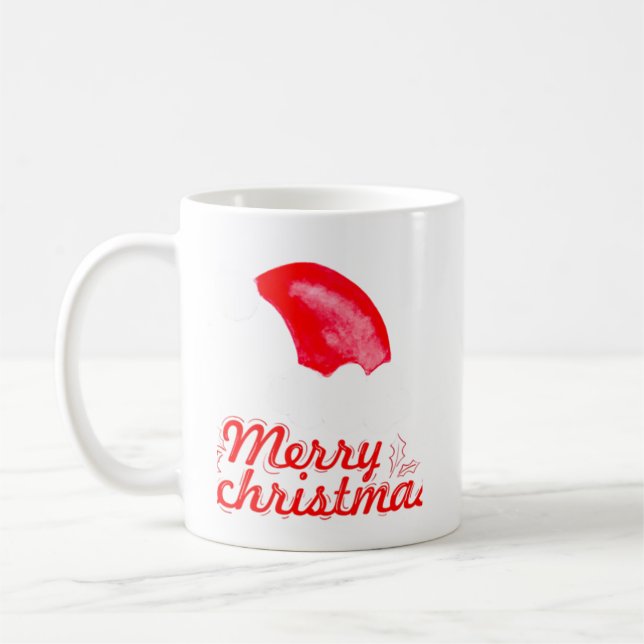 God jul Jultomten Red Cap Kaffemugg (Vänster)