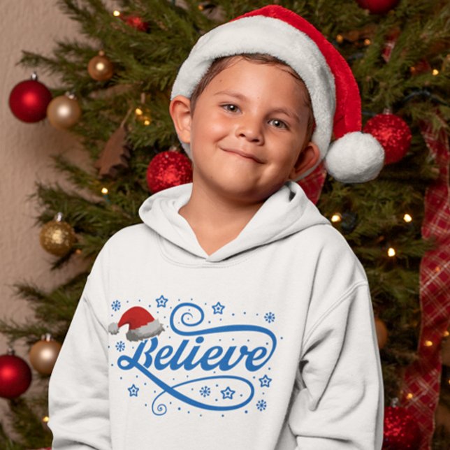 God jul, Jultomten - Santa Hat White T Shirt (Skapare uppladdad)
