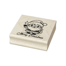 God jul Jultomten Stämpel