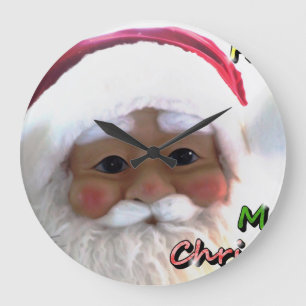 God jul Jultomten Stor Klocka
