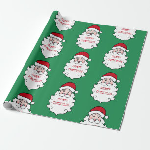 God jul Jultomten Wrapping Papper Presentpapper