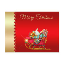 God jul, jultomtens saft, julklappar,Rött