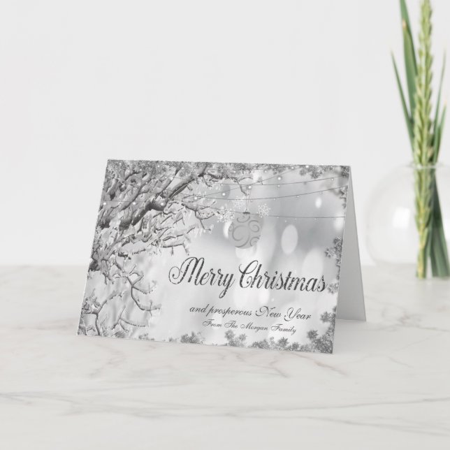 God Jul,Jultre, Kula Helgkort (Framsida)