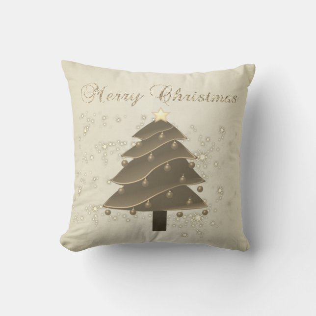God Jul,Jultre,Sparklar Kudde (Framsida)