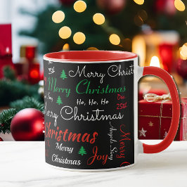 God jul Kaffe Grönt Red Gift Kopp-kakao Mugg