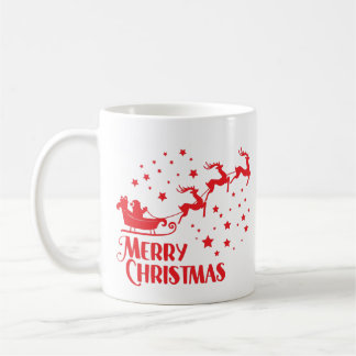 God jul-kaffe Mugg - Festive Red Design