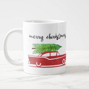God jul kaffe Mugg Retro Jumbo Mugg