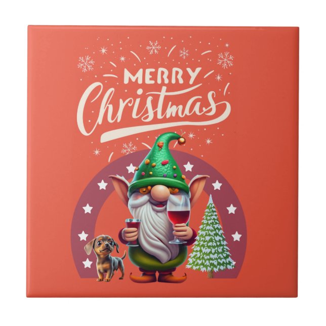 God jul kakelplatta (Framsidan)