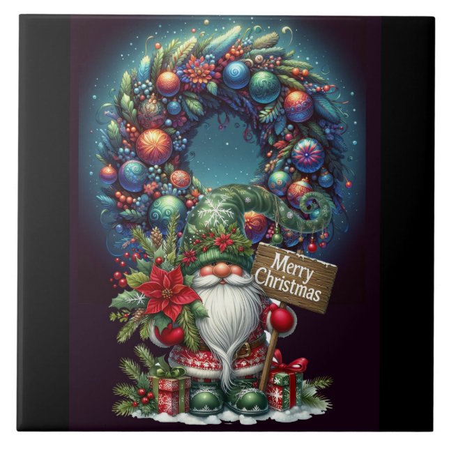 GOD JUL KAKELPLATTA (Framsidan)