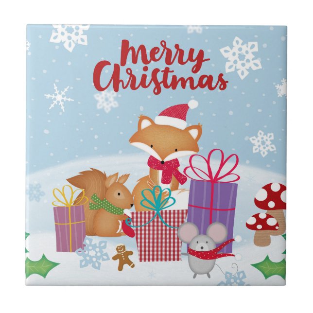 God jul kakelplatta (Framsidan)