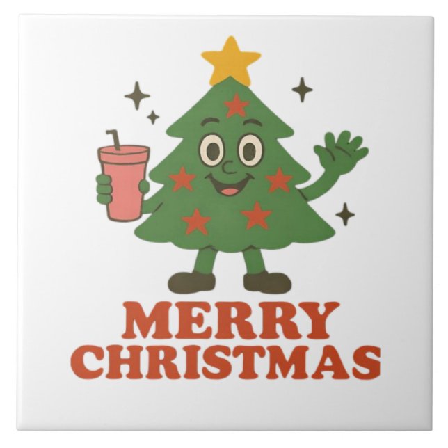  God Jul  Kakelplatta (Framsidan)