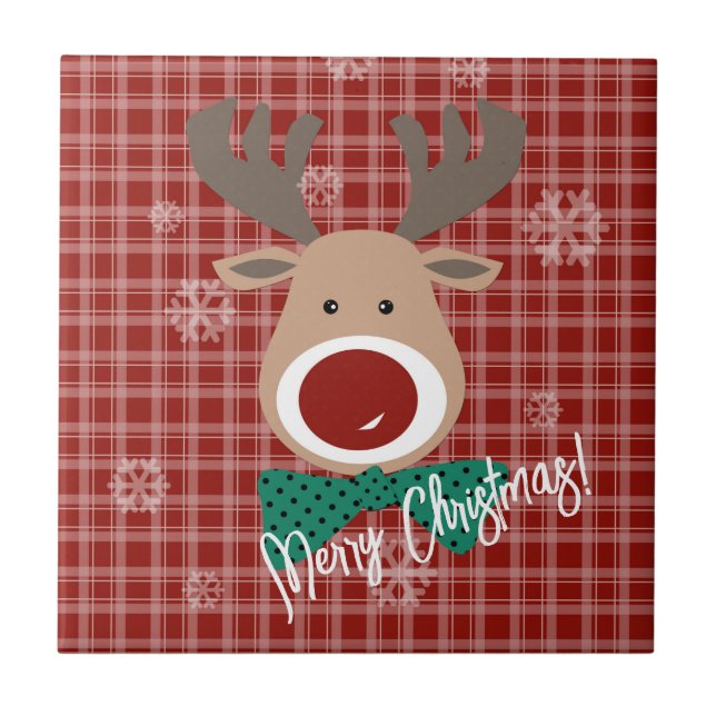 God jul! kakelplatta (Framsidan)